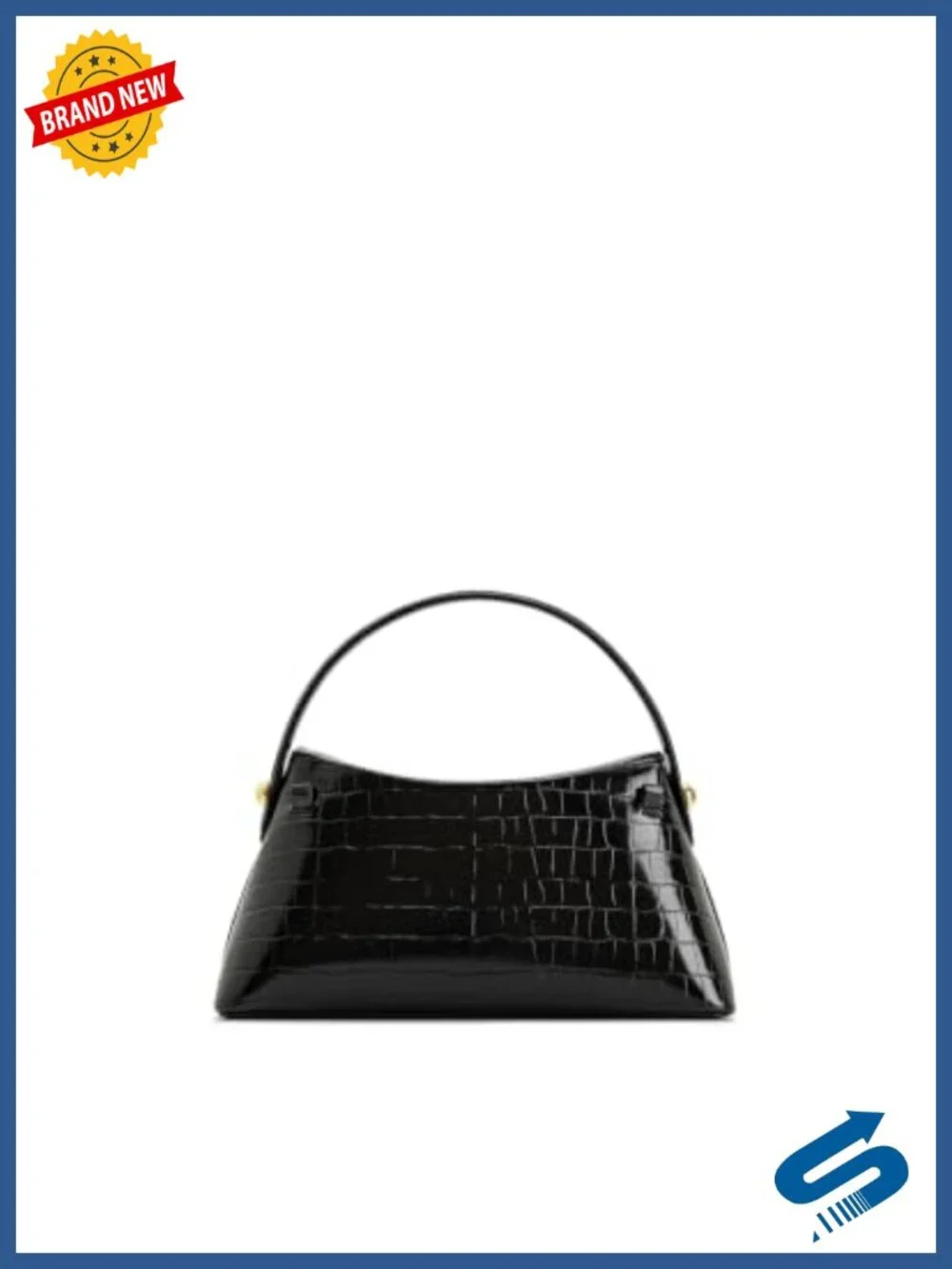 Vegan Leather Top Handle Satchel Bag Purse Crossbody Shoulder Bag